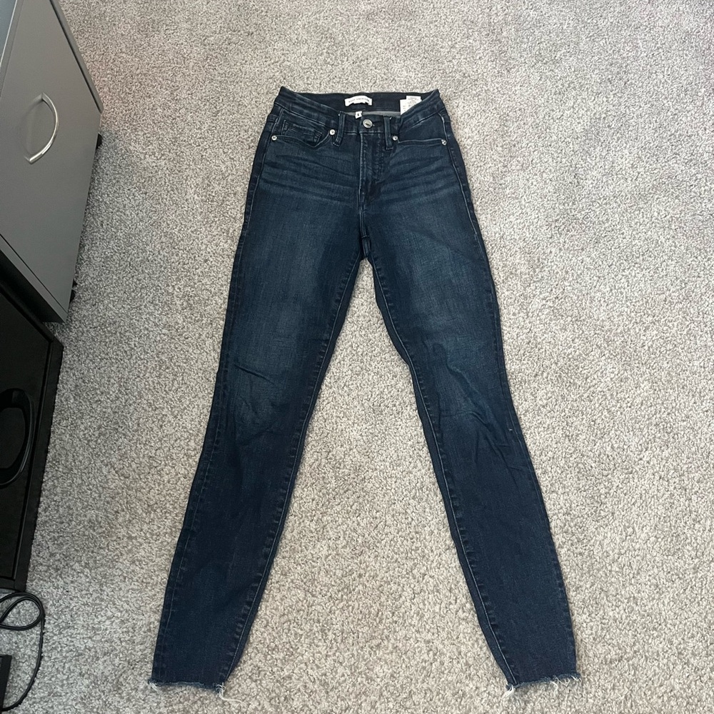 Good American Dark Blue Skinny Jeans